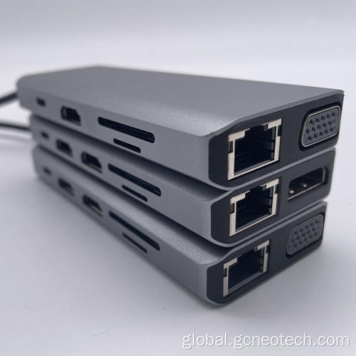 12-in-1 Docking Station 12-in-1 Docking Station Adapter Type C Laptop USB Manufactory